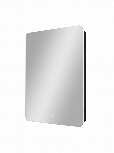 Зеркало-шкаф Континент "Eltoro black LED" 560х850 правый