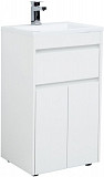 Тумба под раковину Aquanet Токио 48 белый (напольная, 1 ящик, 2 дверцы) 00237744