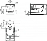 Биде Ideal Standard Dea T509801