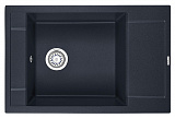 Мойка кухонная Granula прямоугольная кварц 7806, ШВАРЦ