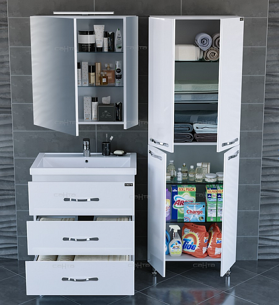 Тумба под раковину Виктория 70 напольная Санта 700124N