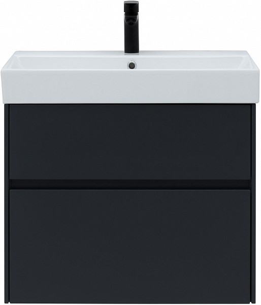 Тумба под раковину Aquanet Бруклин 70 антрацит матовый 00310141