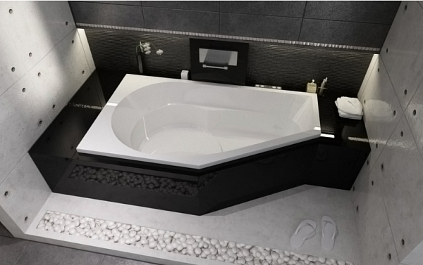 Акриловая ванна Riho Yukon 160x90 правая B008001005