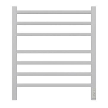 Полотенцесушитель электрический Point Вега PN71856W П7 500x600, диммер справа, белый
