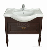 Тумба под раковину Roca America Evolution L 105 дуб тёмный шоколад ZRU9302944