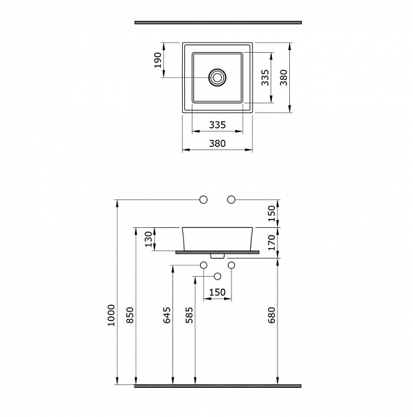 Раковина Bocchi Vessel 1173-007-0125 жасмин