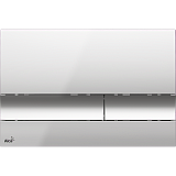 Клавиша смыва AlcaPlast M1721 хром - глянцевая