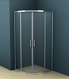 Душевое ограждение Azario OSTIN 80х80х195 хром, 6мм прозрачное стекло