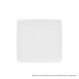 Белый глянцевый умывальник накладной, Slide, IDDIS, SLIWS01i27