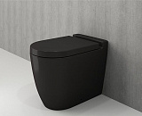 Чаша приставного унитаза Bocchi Venezia 1301-004-0129 черная матовая