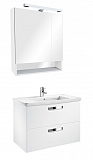 Зеркальный шкаф Roca The Gap 80 белый матовый ZRU9302750