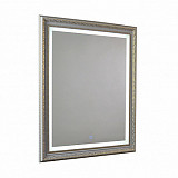 Зеркало AZARIO Марсель LED 630х780 золото, сенсорный выключатель (ФР-00000968)