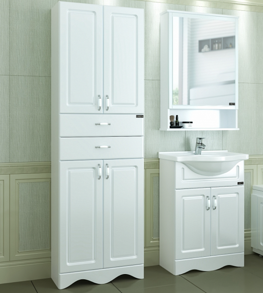 Шкаф - пенал Верона 60 напольный Санта 700134