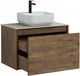 Тумба под раковину Aquanet Nova Lite 75 дуб рустикальный (1 ящик) 00249514
