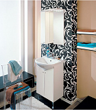 Зеркало-шкаф Акватон Джимми 59x80 1A034002DJ01L левый с подсветкой