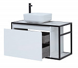 Тумба под раковину Aquanet Nova Lite Loft 90 L белый 00261652
