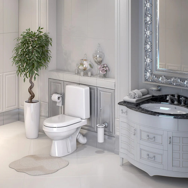 Унитаз-компакт Оскольская керамика Леда Премиум, с микролифтом