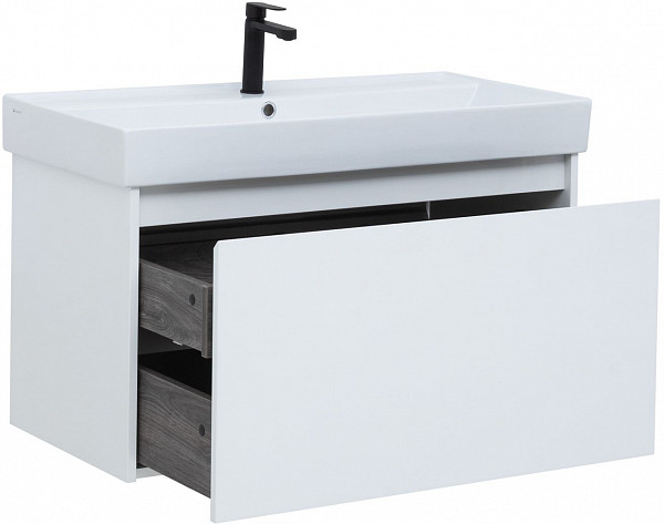 Тумба под раковину Aquanet Nova Lite 90 белый (1 ящик) 00242257