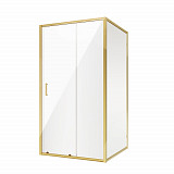 Душ.ограждение NG-42-10AG-A90G (100*90*190) прямоугольник, дверь раздвижная, 2 места