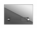 Кнопка ESTETICA для LINK PRO/VECTOR/LINK/HI-TEC пластик белый с рамкой хром