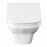 Унитаз (чаша) подвесной Santek Лайн 1WH501574 безободковый