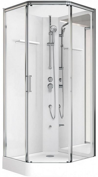 Душевая кабина Aquanet Passion P 2.0 90x90, прозрачное стекло 00263870