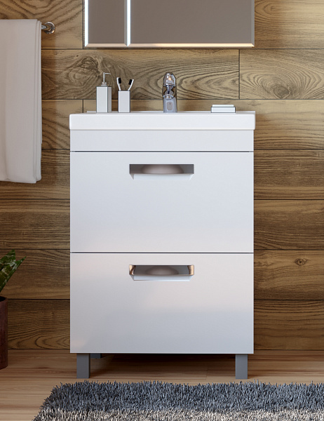 Тумба под раковину VIGO Plaza 60 см n.PLA.FOS.60.2Y