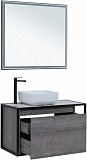 Тумба под раковину Aquanet Nova Lite Loft 90 L дуб рошелье 00261656