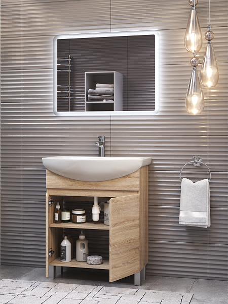 Тумба VIGO Wing 700-2-0 (Балтика) дуб сонома