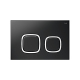 Клавиша смыва, универсальная, чёрная, Unifix, 004, IDDIS, UNI04BCi77