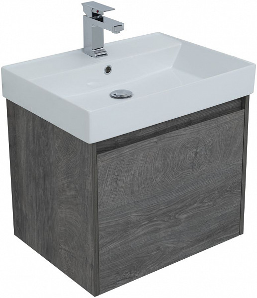 Тумба под раковину Aquanet Nova Lite 60 дуб рошелье (1 ящик) 00242570