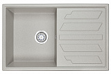 Мойка кухонная Granula прямоугольная кварц 8002, БАЗАЛЬТ
