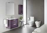 Тумба под раковину Roca The Gap 80 фиолетовая ZRU9302740