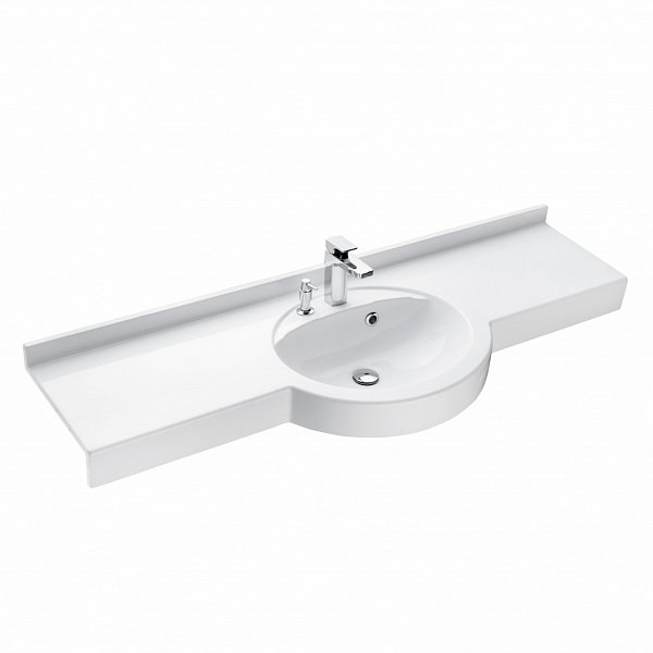 Раковина под тумбу Акватон - ОТЕЛЬ 5/150 с навесами 1A70133NOT010