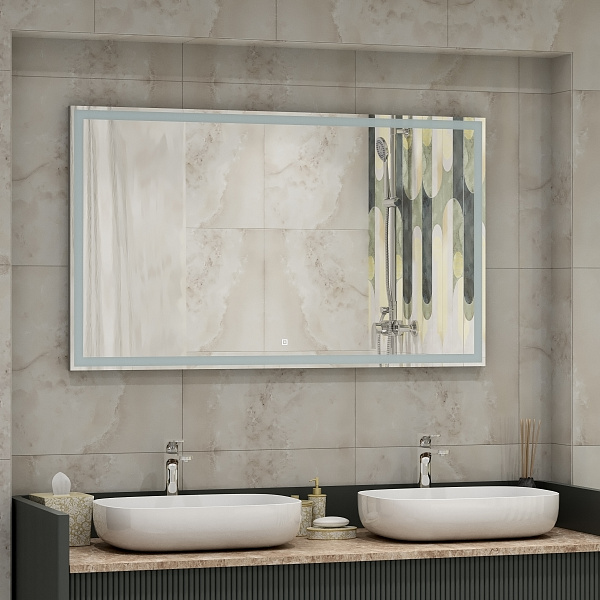 Зеркало Континент "Mercury Led" 1200х700