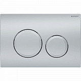 КЛАВИША СМЫВА GEBERIT DELTA20 МАТОВЫЙ ХРОМ 115.127.46.1