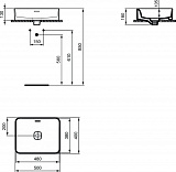 Раковина-чаша Ideal Standard Strada II 50 см T296501