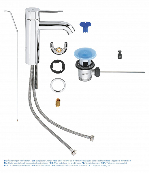 Смеситель для раковины Grohe Essence New 23589001