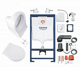 Комплект Grohe Solido 39192000 унитаз + инсталляция + клавиша