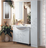 Шкаф-пенал Акватон Домус 33x192 1A122003DO01L левый