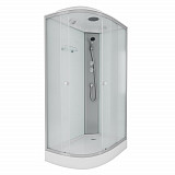 Душ.каб. NG-4312-14R (1200х800х2150) низкий поддон(13см) стекло МАТОВОЕ 3 места