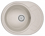 Мойка кухонная Granula овальная кварц 5802, ПИРИТ