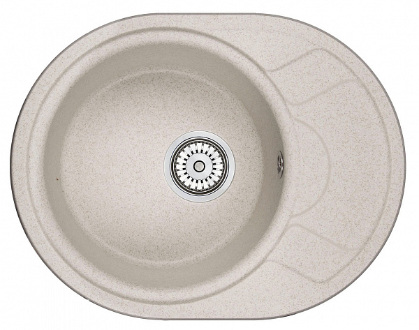 Мойка кухонная Granula овальная кварц 5802, ПИРИТ