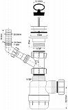 Сифон  McAlpine MRSK3