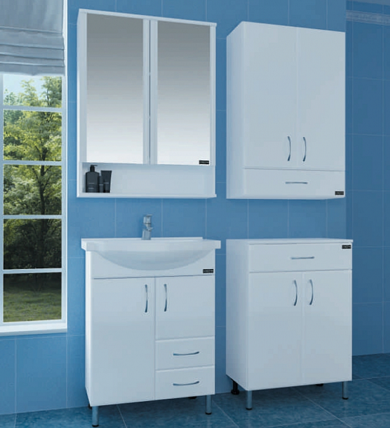 Тумба под раковину Элеганс 65, 2 ящика Санта 201103