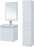 Тумба под раковину Aquanet Nova 60 белый (2 ящика) 00242279