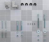 Инсталляция "KOLLER POOL" для подвесного унитаза Alcora ST 1200 без панели смыва