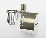 Держатель туалетной бумаги и освежителя Wasserkraft Exter K-5259