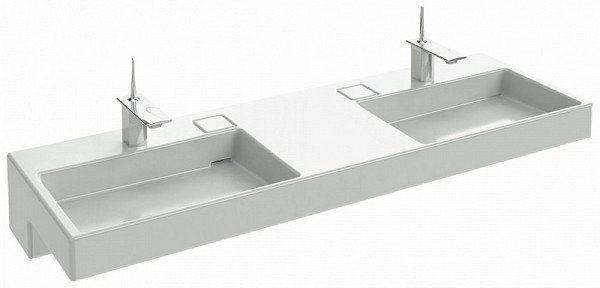 Двойная подвесная раковина-столешница Jacob Delafon Terrace 150х49 см EXA112-00