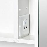 Зеркало-шкаф Акватон Инфинити 65x85 1A197002IF010 с подсветкой